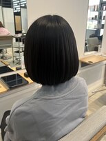 リンダ(LINDA)&nbsp;内巻きボブ/ベーシックボブ/黒髪ボブ[札幌美容室LINDA]