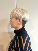 ルーツ ヘア デザイン(roots hair design)&nbsp;西区新町美容室★roots★ケアブリーチホワイトヘア白髪ぼかし