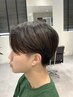 【メンズ】【梅雨対策】地毛風ストレート＋カット　￥15400
