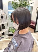 ぱつっとボブ!