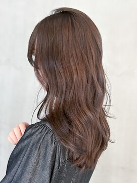 アイティーバイアルバム 藤沢店(IT by ALBUM) ウェーブパーマグレージュカラーグレーベージュ_ba522841