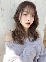 オリジンズヘアーセカンド 守谷店(Origins hair 2nd)&nbsp;くびれヘア×ベージュ系カラー×BYKARTE TR