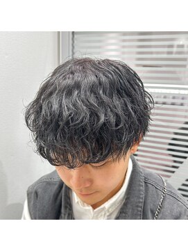 ルースト 西院店(ROOST) 波巻きパーマ×マッシュ