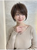 髪質改善縮毛矯正ショートヘア【池袋】