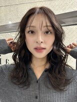 メゾンアクア 表参道(Maison ACQUA)&nbsp;＋ウェーブミディアム似合わせカットメルティーカラー小顔/着物