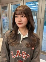 クム(kumu)&nbsp;韓国へア/レイヤー/顔周り/ボブ/透明感カラー