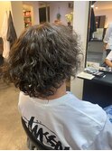 黒髪ボブルフネビージュ小顔ワンレンスペインカール
