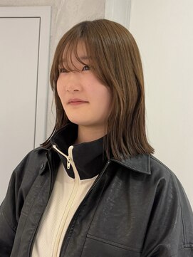 ヨーク(YOKE) 【YOKE】結べるボブ切りっぱなしボブダブルカラー髪質改善20代