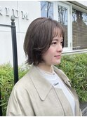 ボブ / フォギーベージュ / Wカラー