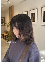 シアン 矢場町店(CYAN.)&nbsp;ブリーチ履歴があってもパーマをかけてスタイリングを楽に！！！