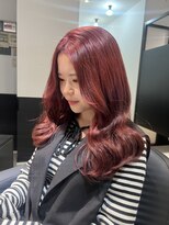 ワン バイ ジエクト(One by The Ect)&nbsp;【似合わせカラー】髪質改善チェリーレッド・ワインレッド