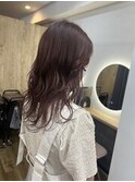 『レイヤー×ピンクバイオレット』【TELA HAIR 東川口】
