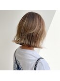 大人可愛いボブ