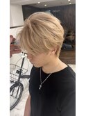 メンズにも大人気のミルクティーベージュ!