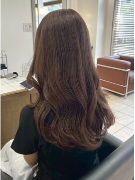 アフェクションカナヤマ(AffECTION kanayama) 韓国 レイヤーカット ブリーチ ダブルカラー 髪質改善