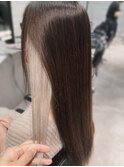 「大人可愛い♪ペールグレージュのさりげないアクセント」
