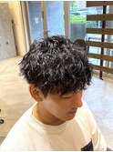 ツイストピンラルフカールパーマ スパイキーベリーショート M