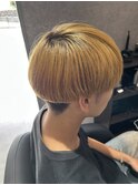 金髪マッシュ☆お客様スタイル☆【鶴ヶ峰／鶴ヶ峰駅】