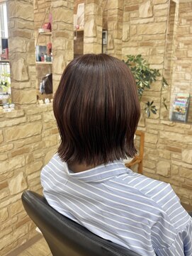 美容室レゴ(REGO) 外はねボブ