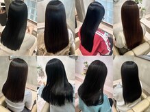 独自開発のオイルストレートで美髪に