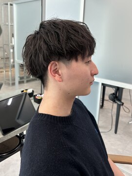 ジーナ 天神(Zina) シャドウパーマ(メンズ/ダウンパーマ/ショートネープ)