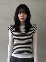 エイチ ウルフカット 大阪梅田(811)&nbsp;フェイスフレーミングルーツカラーネオウルフ天使の羽バングボブ