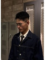 フランクスバーバーリベラルド 横浜(FRANK'S BARBER LIBERALD)&nbsp;フェザーパーマ×スキンフェード　H