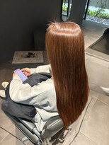 インフィックス(INFIX)&nbsp;超ロング髪質改善カラー(リタッチカラー)+トリートメント