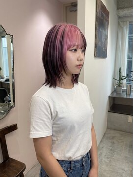 エルミタージュ(HERMITAGE) ミディアム成人式髮型シルバーアッシュ髪型ショート40代髪型