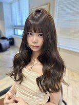 ユーフォリア 銀座本店(Euphoria) 【AYAKI】モカグレージュ ブリーチなし レイヤー 韓国