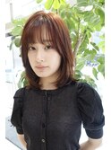 【藤岡】大人可愛いミディヘア