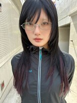 ナヌーク シブヤ(nanuk shibuya)&nbsp;ロングレイヤー/ハッシュカット/顔周りカット
