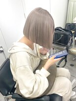 ミラ 新宿(MILA)&nbsp;ホワイトカラー/ハイトーンカラー/ボブ/髪質改善/縮毛矯正/