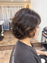 アジュガヘア(ajuga hair)&nbsp;デジタルパーマ　ボブパーマ