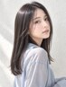 【自然な仕上がり♪】カット＋潤ツヤストレートパーマ ￥7700