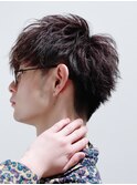 #銀座美容室#メンズヘア#男性髪型#ショートヘア#アップバング