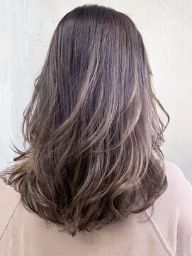 アイティー バイ アルバム 浦和店(IT by ALBUM) グラデーショングレージュ_オリーブカラー_ba249761