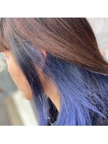 アヴニール アックス(Avenir axe)&nbsp;インナーカラー×ブルーネイビー