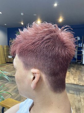スカイフィールドヘアー(SKY FIELD HAIR) ピンクアッシュショート