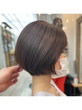 ネウィサリュー 立川(newi saLyu) ショート*ボブ*レイヤーカット*カット*カラー*白髪染め*リタッチ