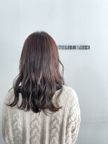 アトリエ ジジ(atelier ZiZi)&nbsp;ピンクブラウンカラー