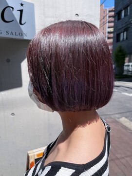 メルシー トータル ブランディング サロン(merci TOTAL BRANDING SALON) ミニボブ/グラデーションカラー/merci横浜