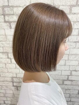 ニューヨークニューヨーク テラッソ姫路店(NYNY) 大人可愛い20代30代40代前下がりショートボブ丸みショート