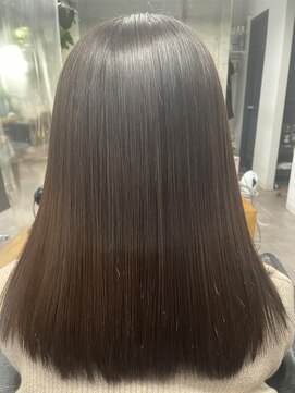 シェル 吉祥寺(shell) グレージュカラー/ボブウルフ/黒髪/ココアベージュ