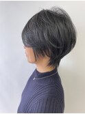 レザーカットショート
