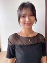 カインド 南青山(hair&make up KIND) 可愛い後れ毛ポニー