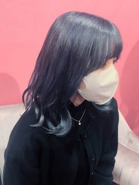 ヴィアンジュ(viange) ＃ブリーチ　＃ハイトーン　＃ブルーカラー