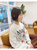 ミニボブ。