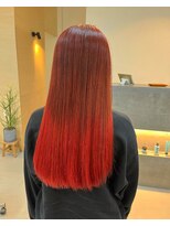 ドットエフ(.f)&nbsp;グラデーション/レッド