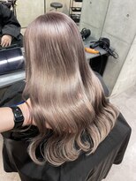 ルート 南堀江(route)&nbsp;ミルクティーグレージュ/艶髪/イメチェン/前髪カット/堀江